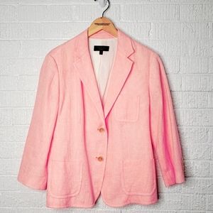 Talbots linen jacket